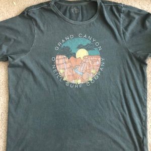 blue graphic o’neill t-shirt